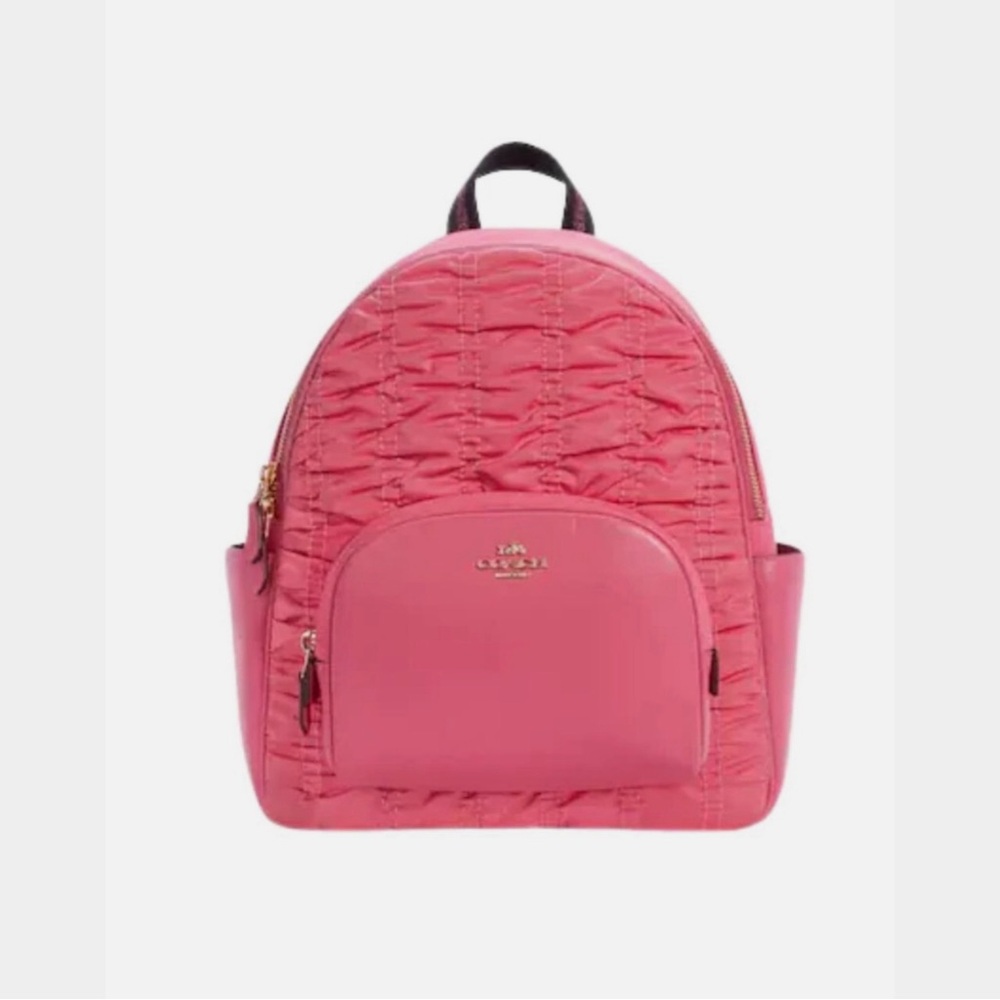 Coach Court Backpack With Ruching - Picture 3 of 7